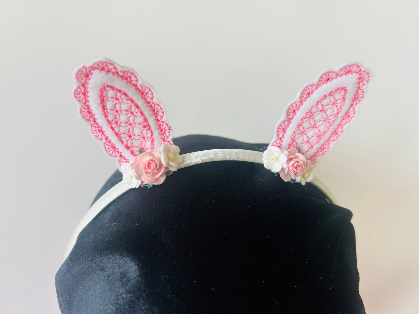 Pink Bunny Headband