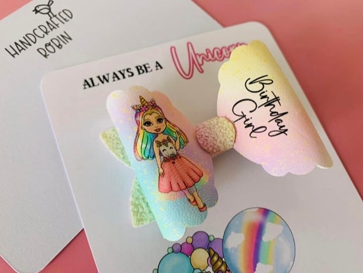 ‘Birthday Girl’ Bow