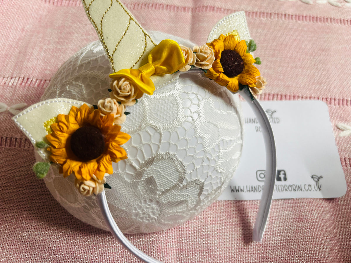 Unicorn Headband - Yellow