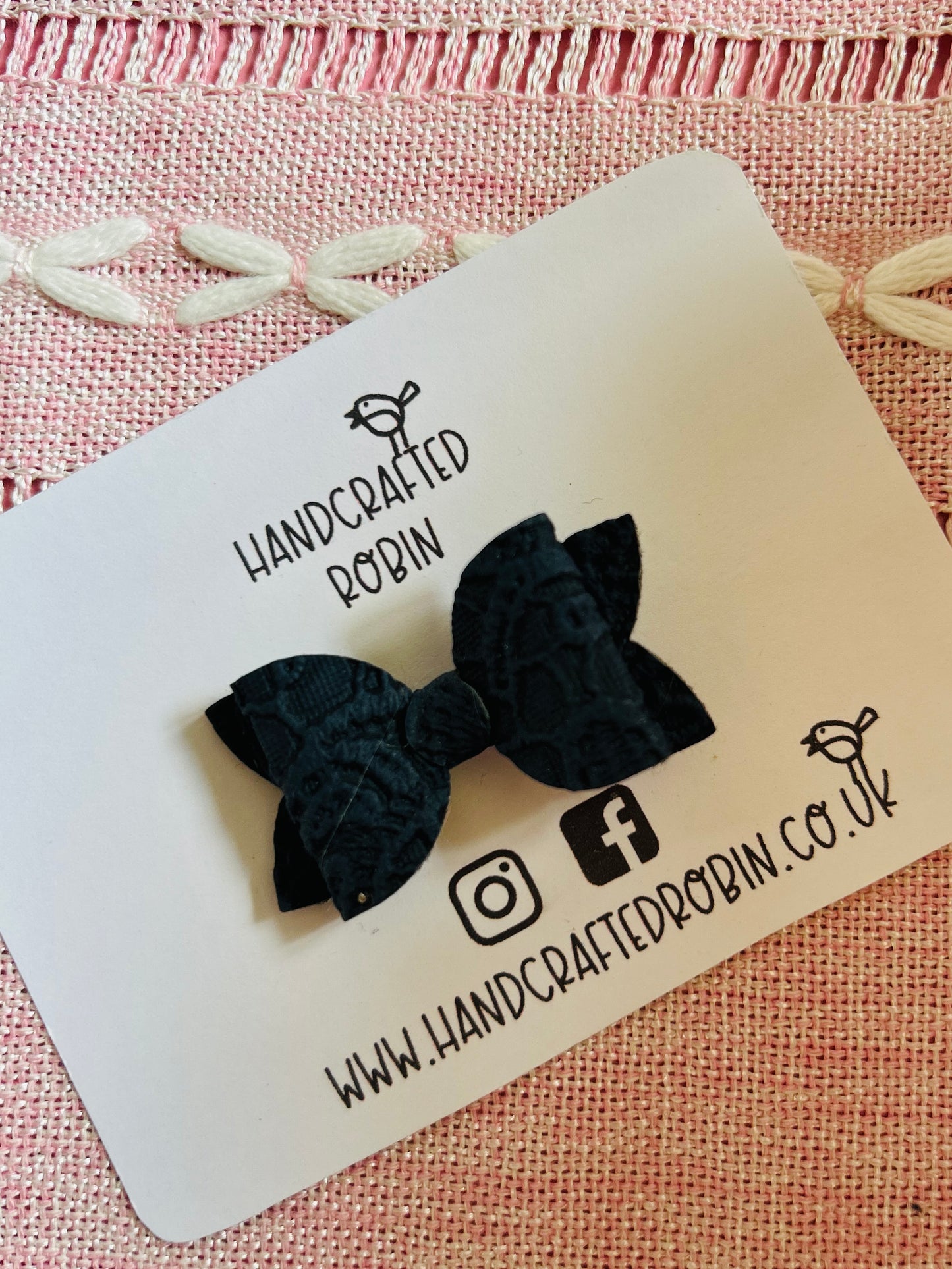Navy Lace