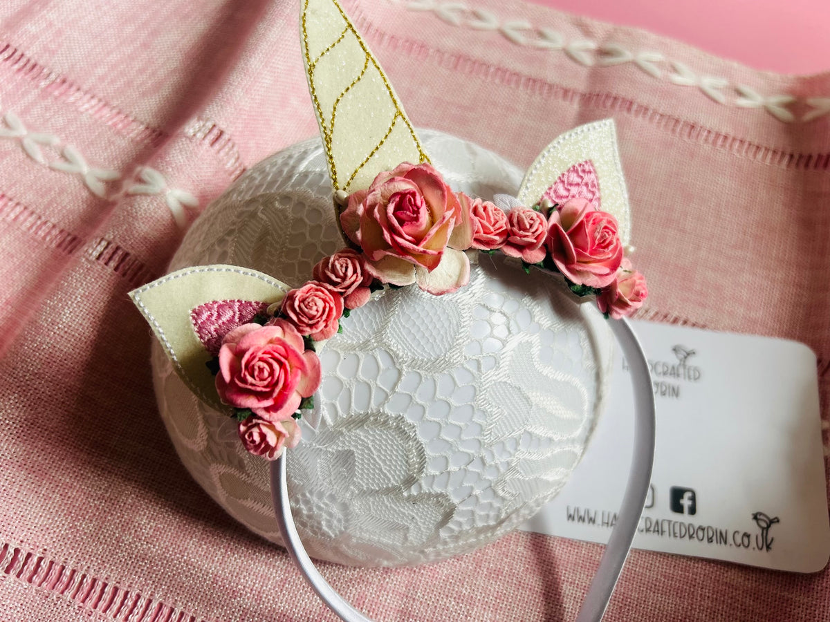 Unicorn Headband - Pink 2