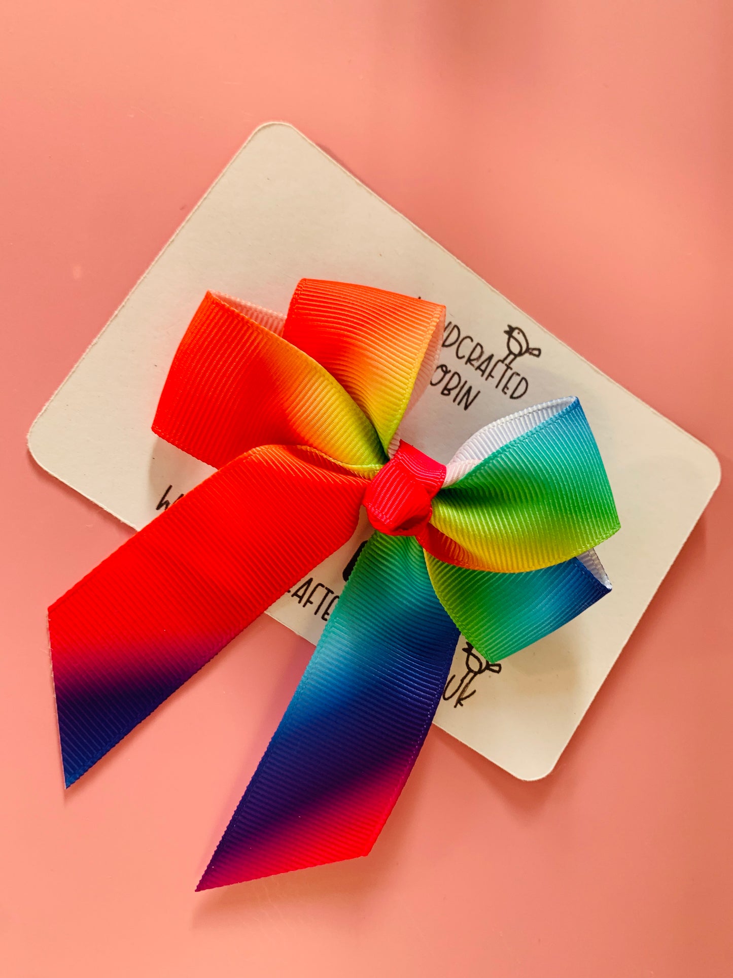 Bright Rainbow Ribbon
