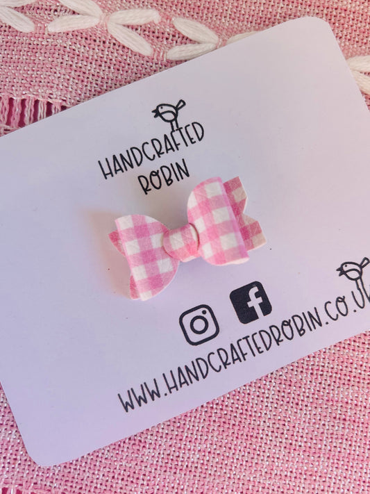 Pink Gingham Teeny