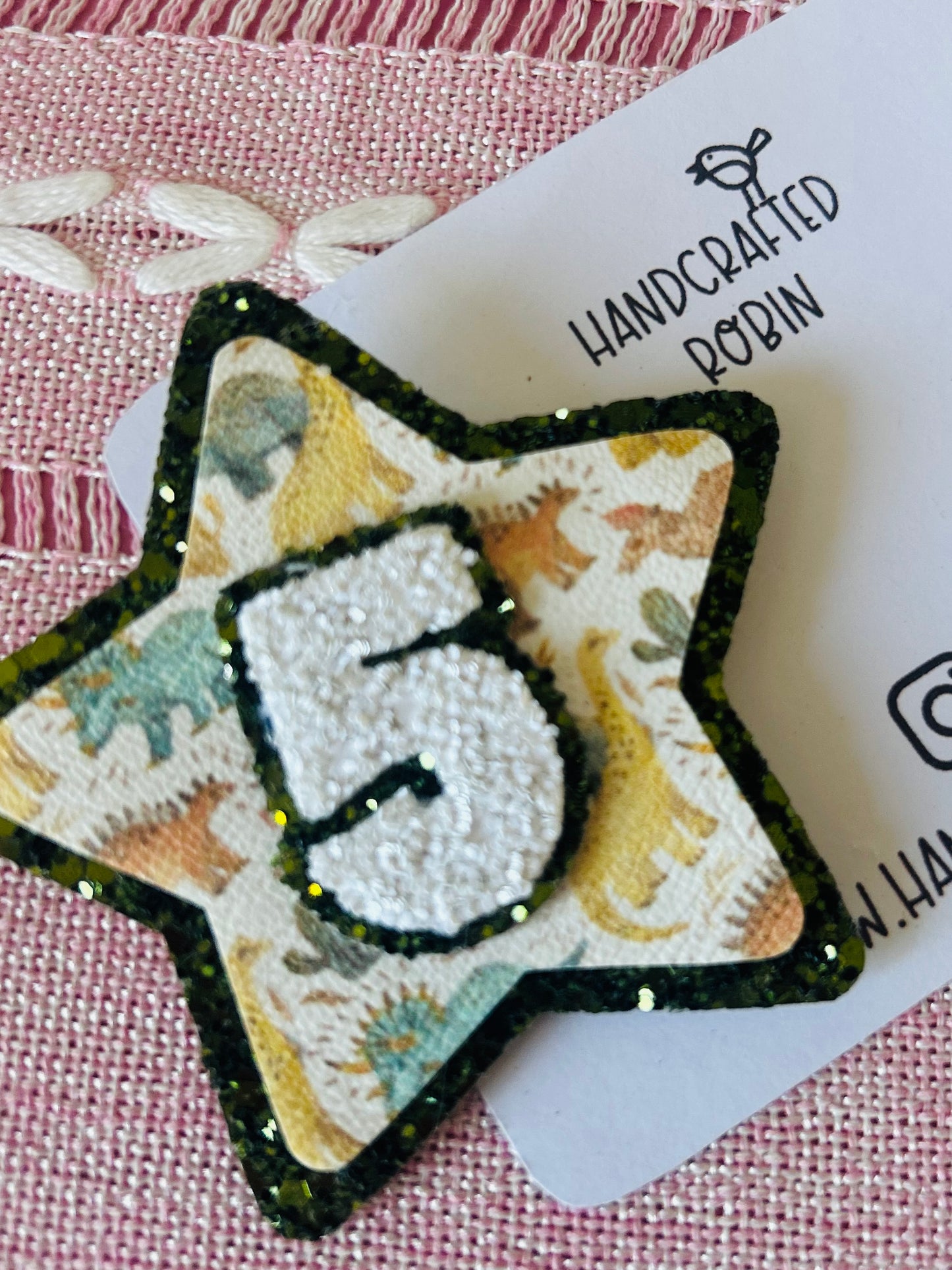 Dino Badge ‘5’