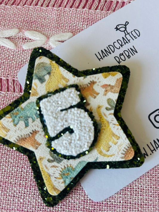 Dino Badge ‘5’