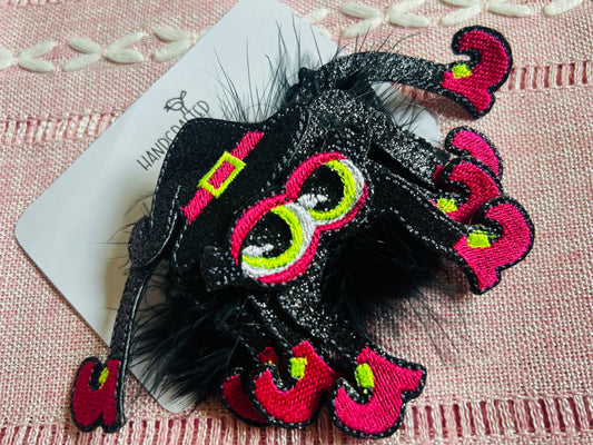Fluffy Spider Bow