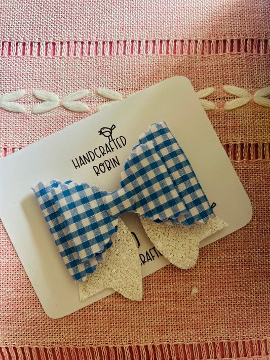 Blue Gingham Tails