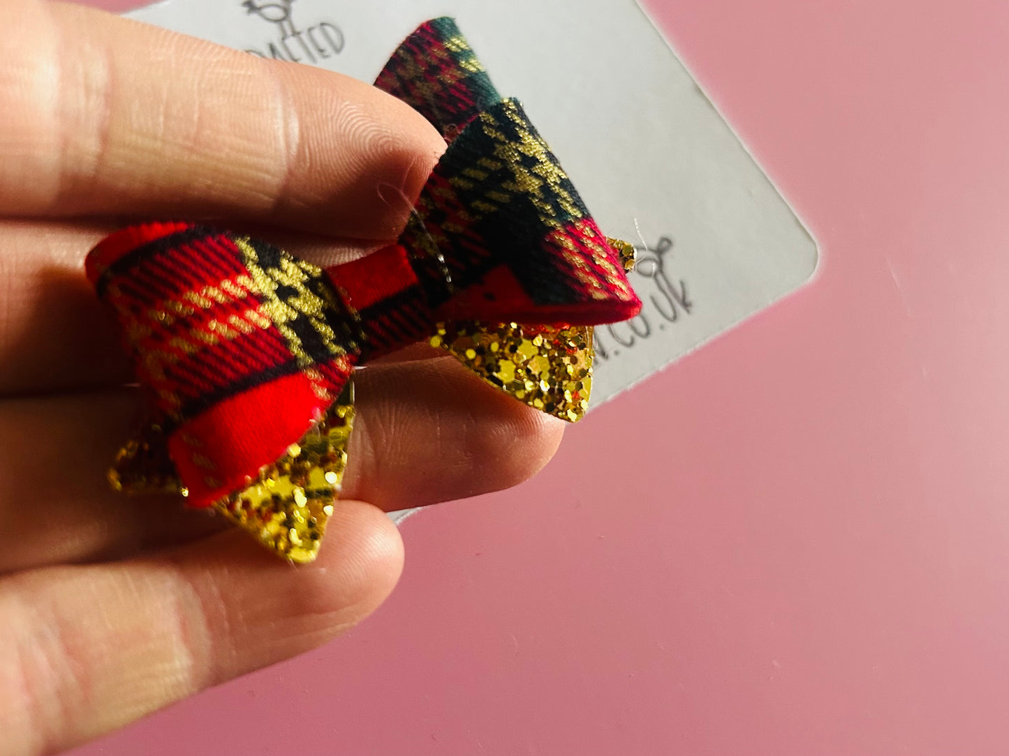 Tartan Fancy Bow