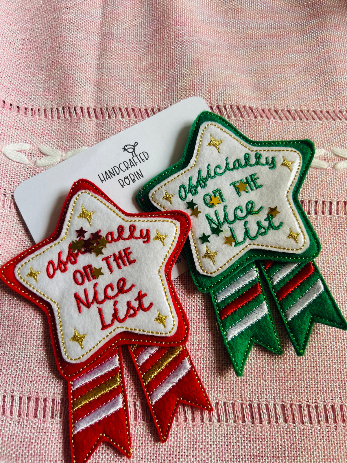 Nice List Badge