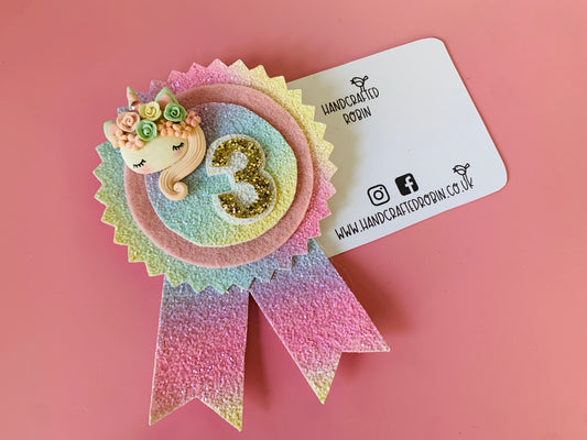 Unicorn Rossette