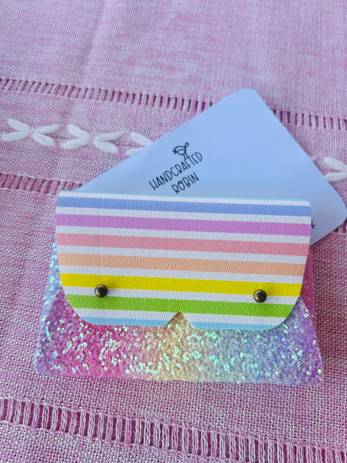 Rainbow Stripes Purse