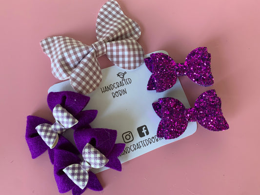 Purple School Set