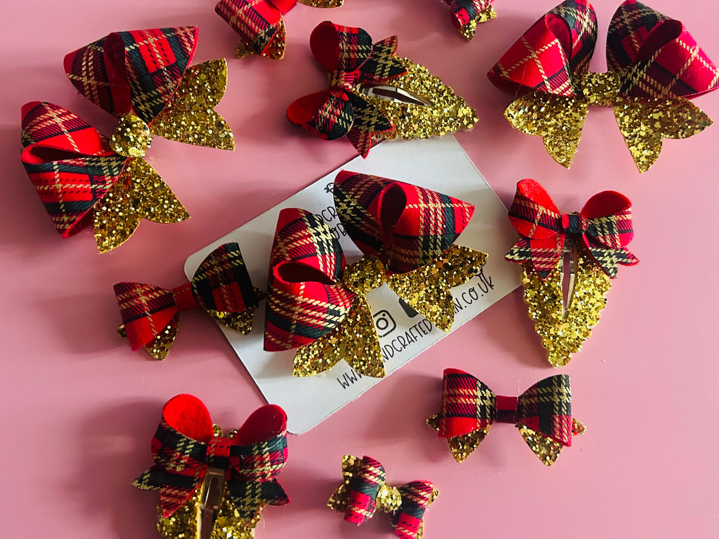 Tartan Fancy Bow