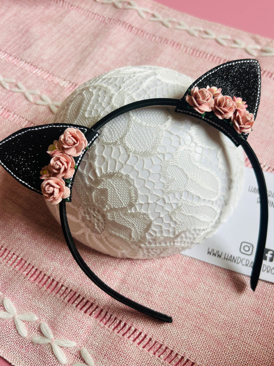 Cat Ears Headband - Pink