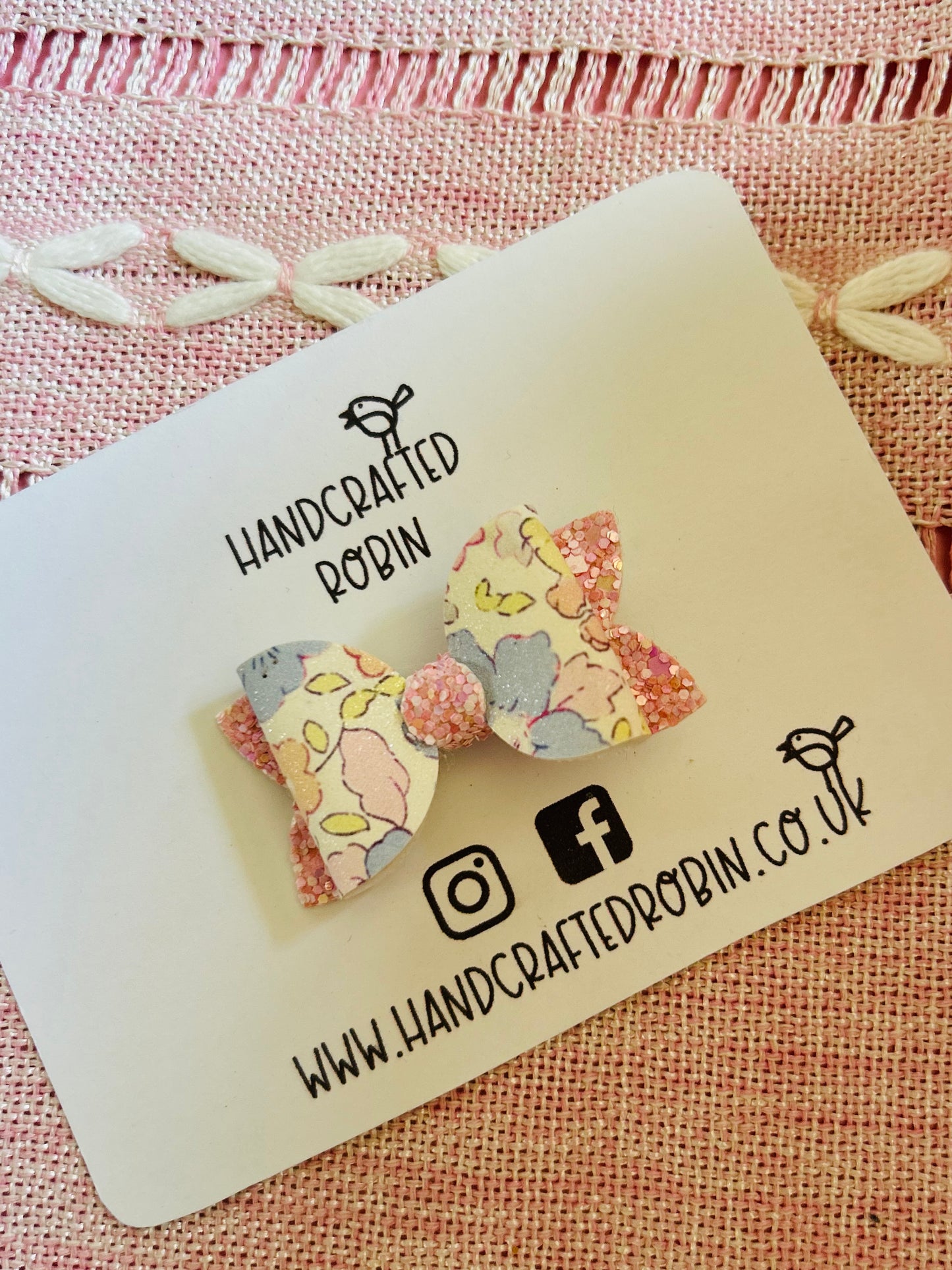 Blue & Pink Floral