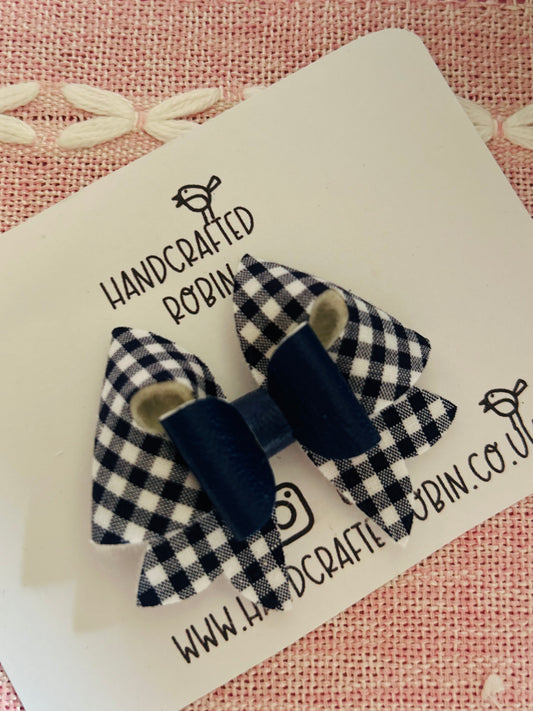 Navy Gingham Starlet