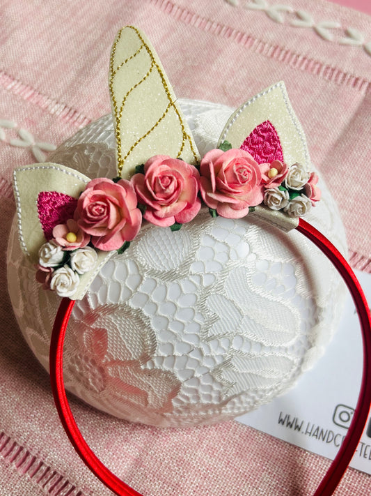 Unicorn Headband - Pink