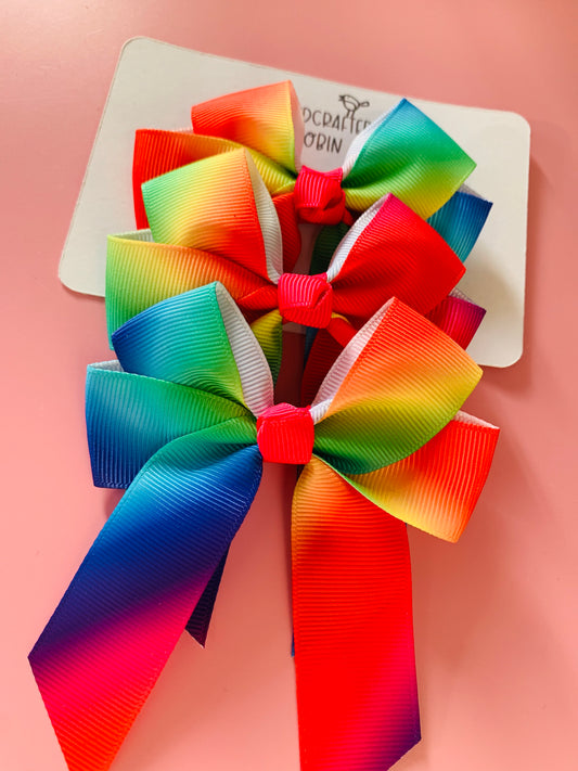 Bright Rainbow Ribbon