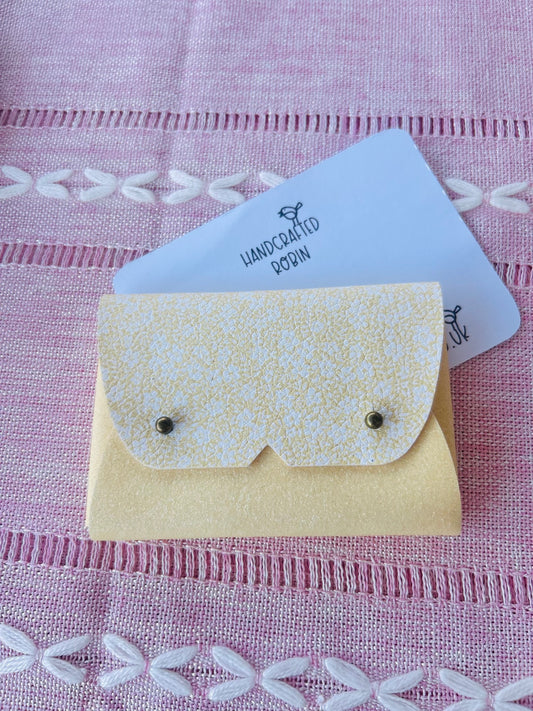 Ditsy Lemon Floral Purse